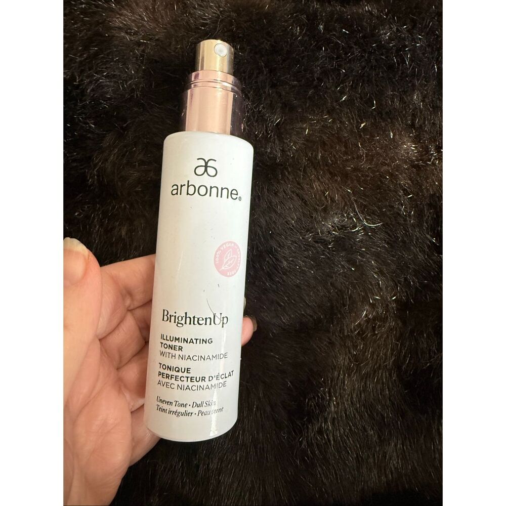 Arbonne Brighten Up Illluminating Toner W/niacinamide 1.7 oz. New